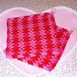 Valentines Day Potholder Set ❤️8"x8" Large Size